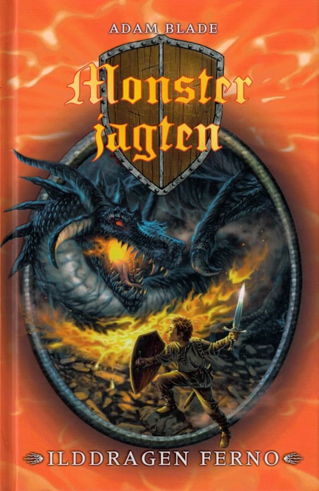 Kirjankansi teokselle Monsterjagten (01) Ilddragen Ferno