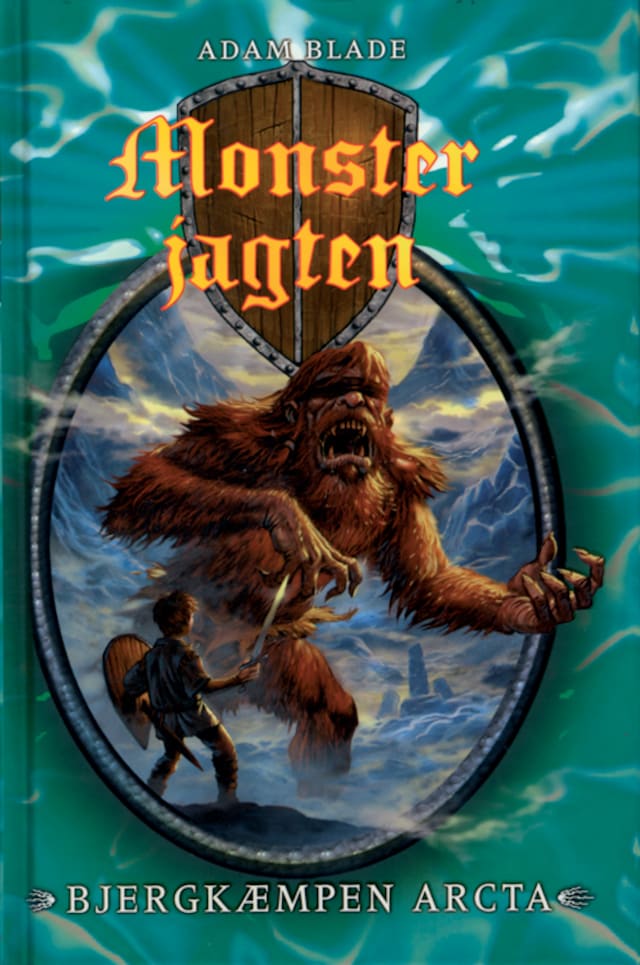 Book cover for Monsterjagten (03) Bjergkæmpen Arcta