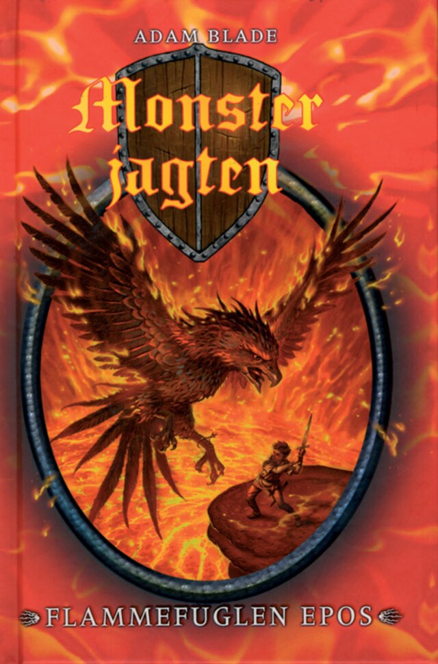 Buchcover für Monsterjagten (06) Flammefuglen Epos