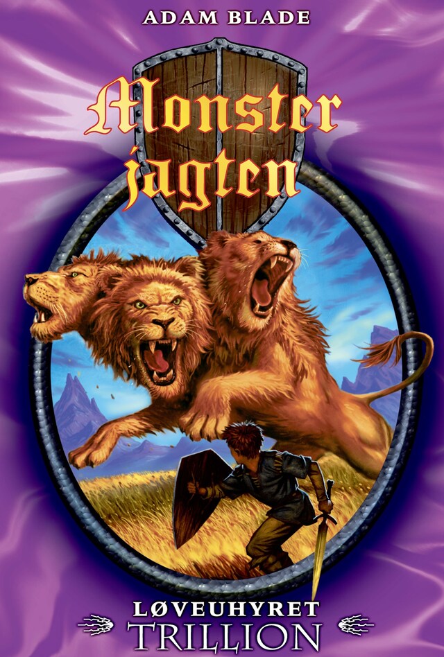 Book cover for Monsterjagten (12) Løveuhyret Trillion