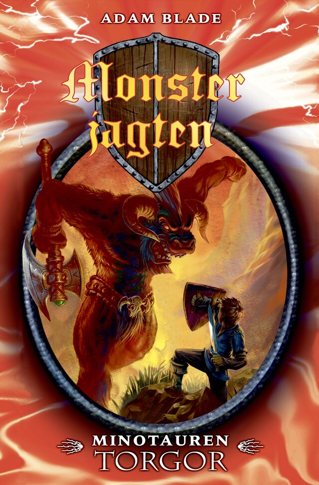 Book cover for Monsterjagten (13) Minotauren Torgor