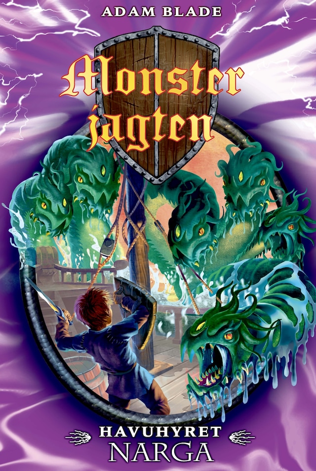 Book cover for Monsterjagten (15) Havuhyret Narga