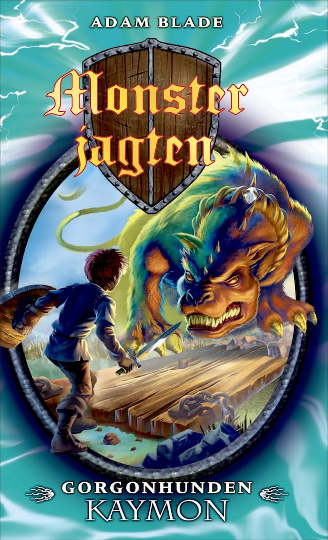 Copertina del libro per Monsterjagten (16) Gorgonhunden Kaymon