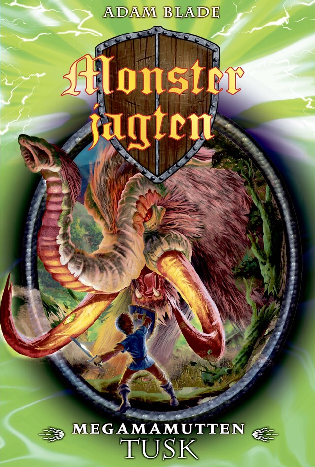 Book cover for Monsterjagten (17) Megamamutten Tusk