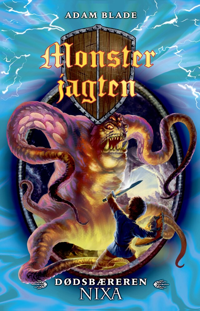 Book cover for Monsterjagten (19) Dødsbæreren Nixa