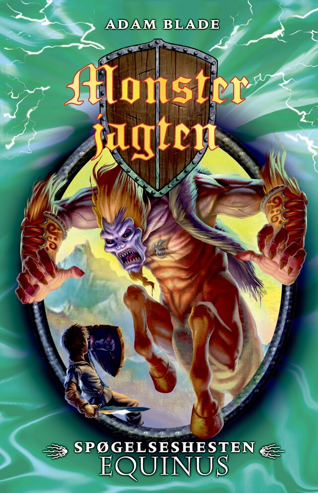 Kirjankansi teokselle Monsterjagten (20) Spøgelseshesten Equinus