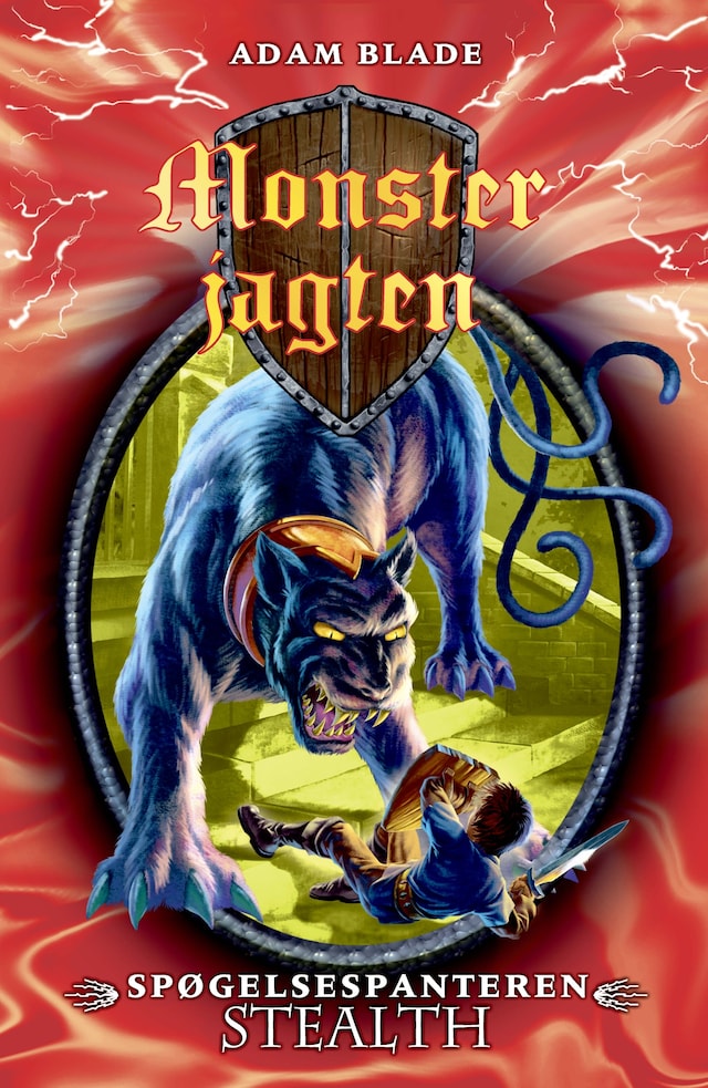 Book cover for Monsterjagten (24) Spøgelsespanteren Stealth