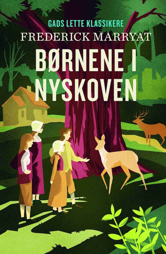 Book cover for GADS LETTE KLASSIKERE: Børnene i Nyskoven