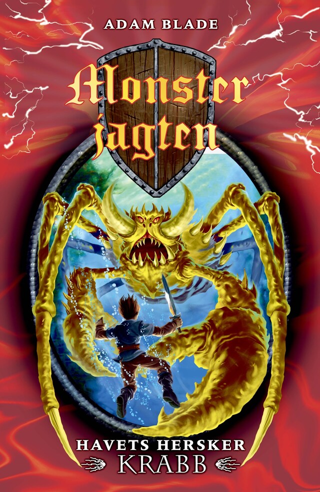 Book cover for Monsterjagten (25) Havets hersker Krabb
