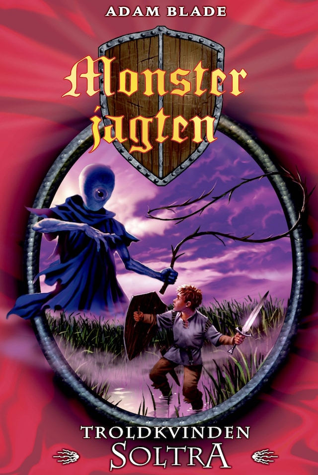 Buchcover für Monsterjagten (9) Troldkvinden Soltra