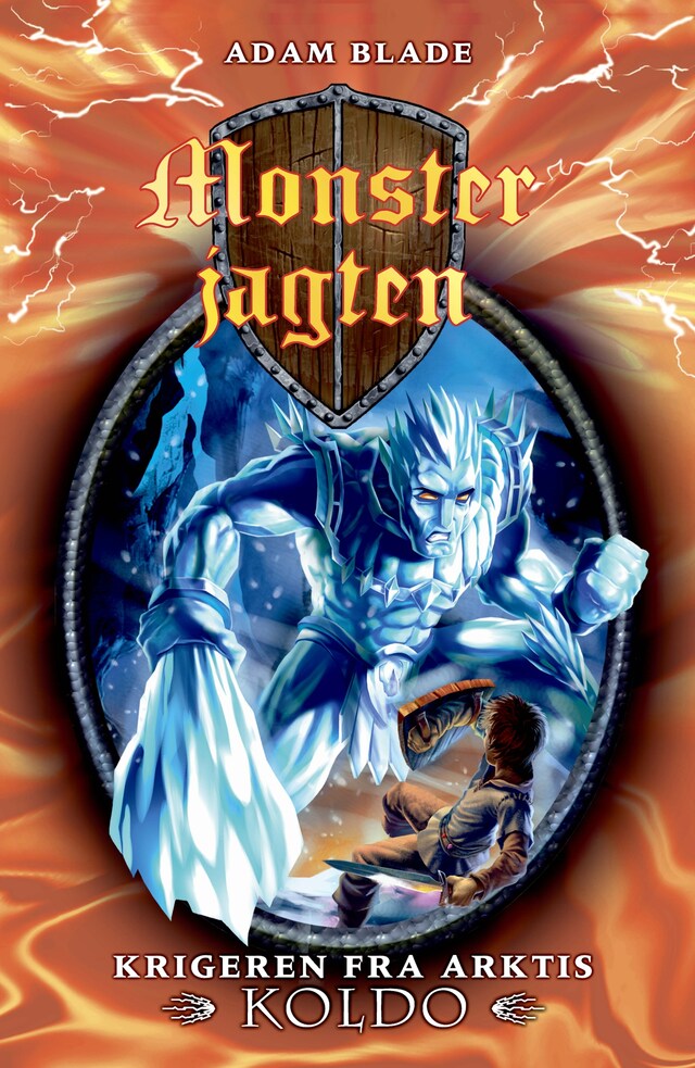 Book cover for Monsterjagten (28) Krigeren fra Arktis Koldo