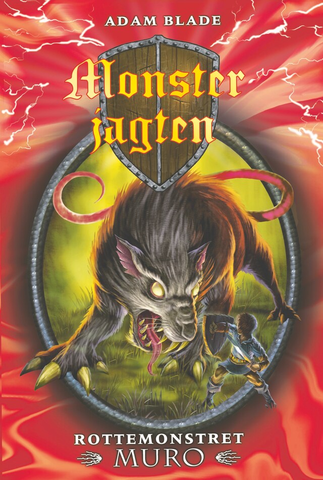 Book cover for Monsterjagten (32) Rottemonstret Muro