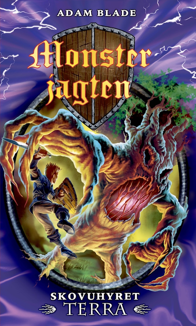 Book cover for Monsterjagten (35) Skovuhyret Terra