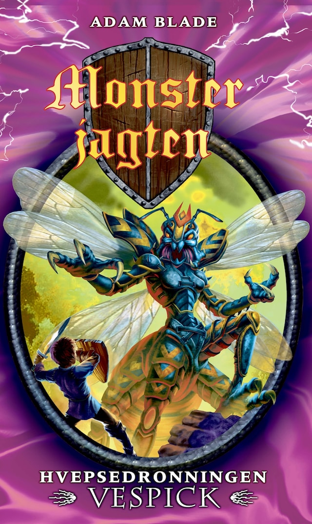 Book cover for Monsterjagten (36) Hvepsedronningen Vespick