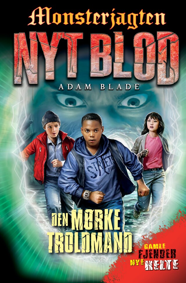 Book cover for Monsterjagten – Nyt blod (2) Den Mørke Troldmand