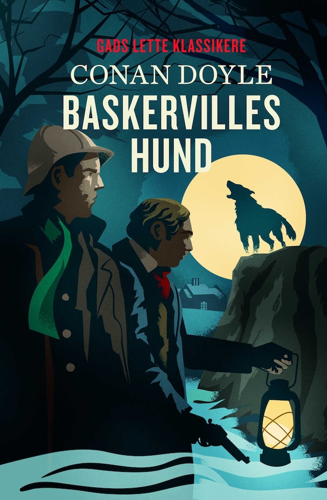 Book cover for GADS LETTE KLASSIKERE: Baskervilles hund