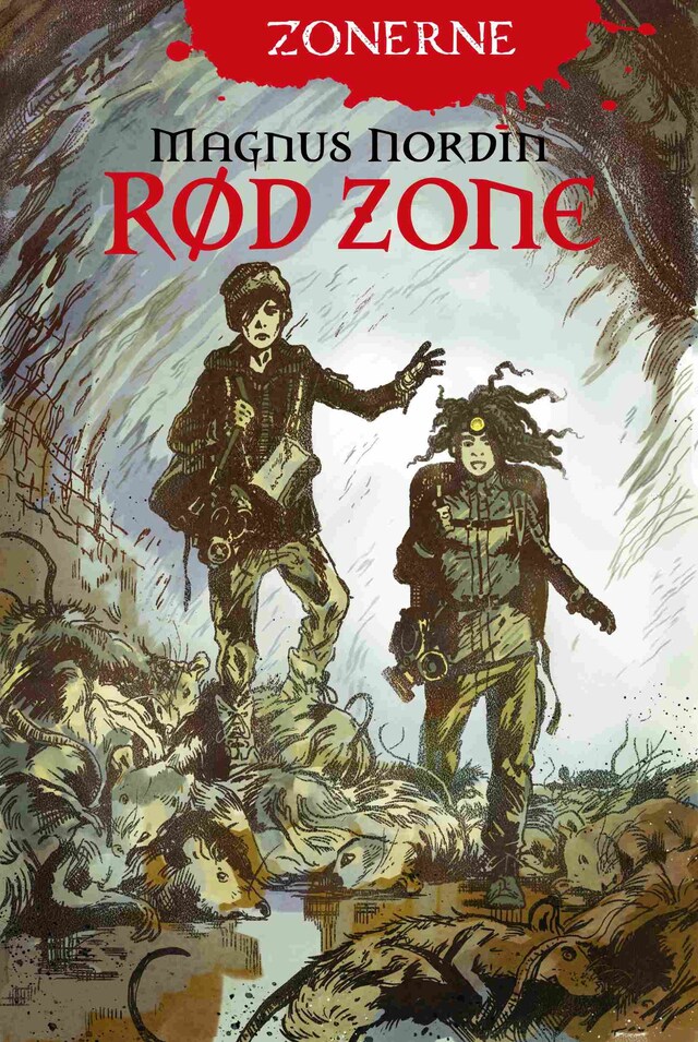 Book cover for Zonerne (1) Rød Zone