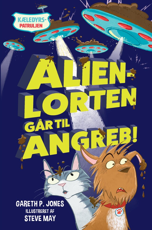 Book cover for Kæledyrspatruljen (1) Alienlorten går til angreb