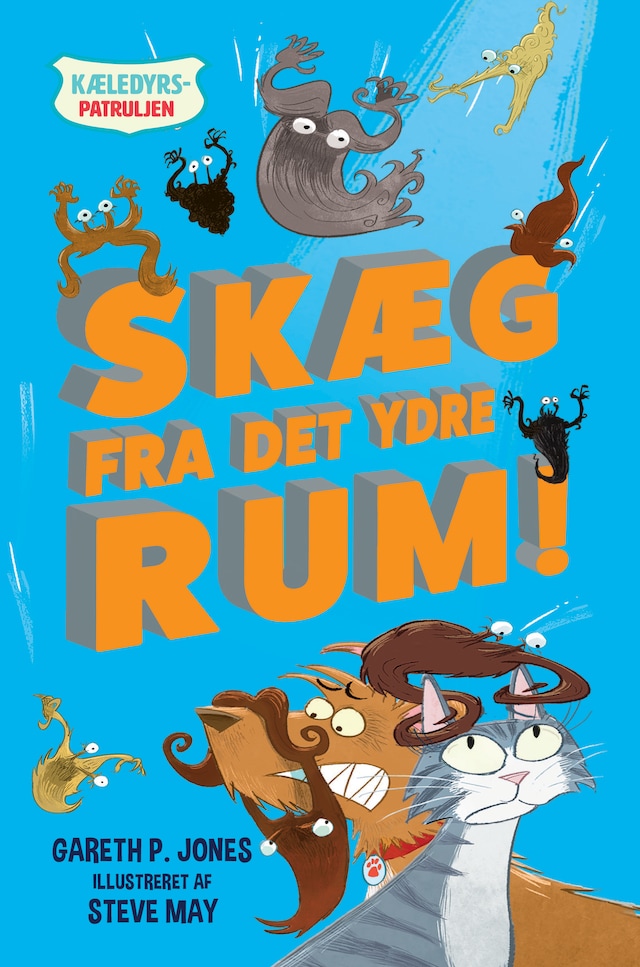 Buchcover für Kæledyrspatruljen (2) Skæg fra det ydre rum