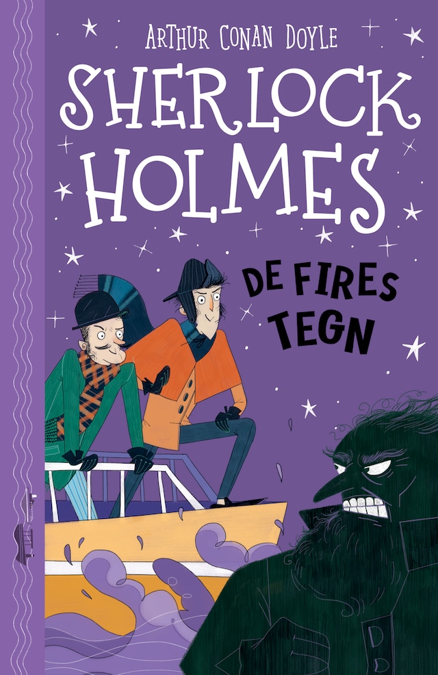 Kirjankansi teokselle Sherlock Holmes (2) De fires tegn