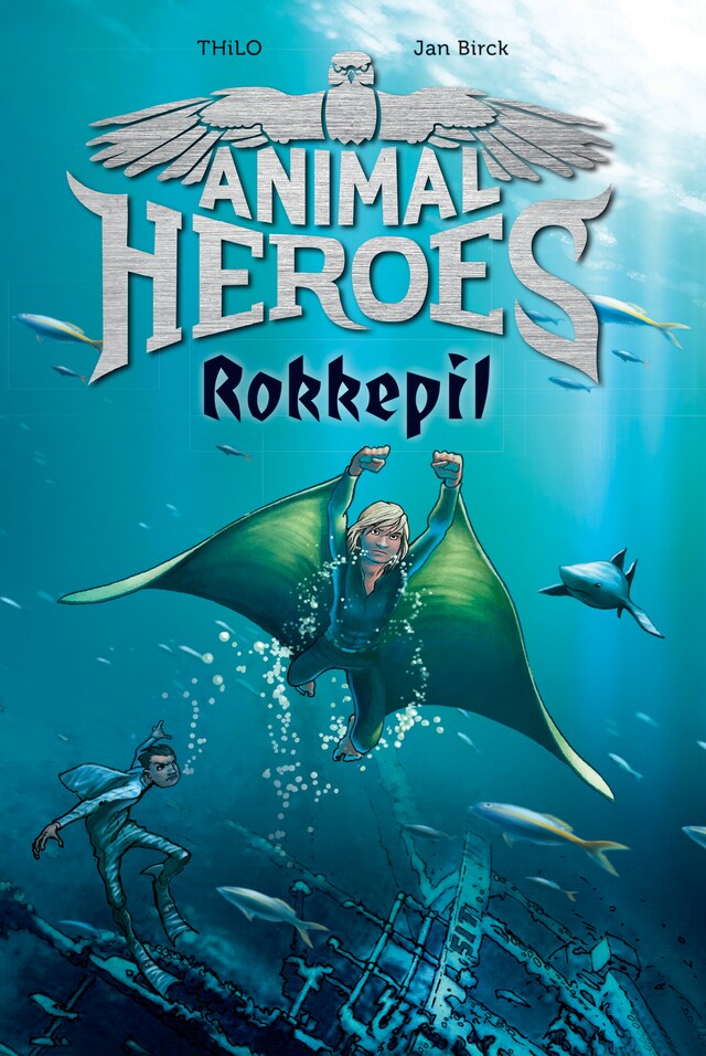 Book cover for Animal Heroes (2) Rokkepil
