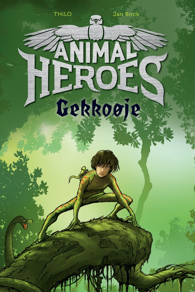 Couverture de livre pour Animal Heroes (3) Gekkoøje
