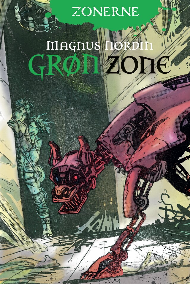 Buchcover für Zonerne (2) Grøn Zone