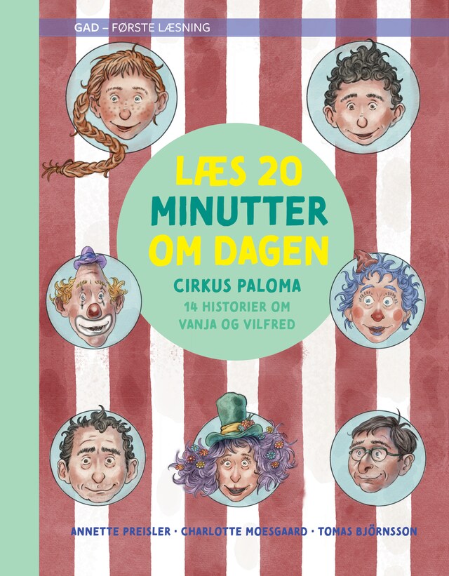 Bokomslag for Læs 20 minutter om dagen: Cirkus Paloma