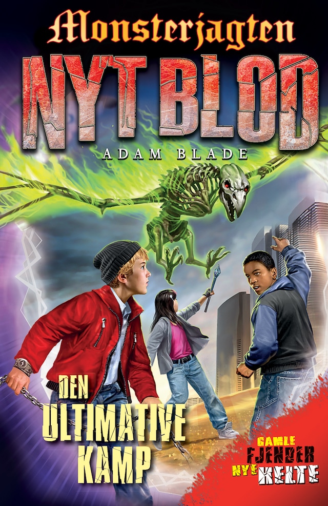 Book cover for Monsterjagten – Nyt blod (4) Den ultimative kamp