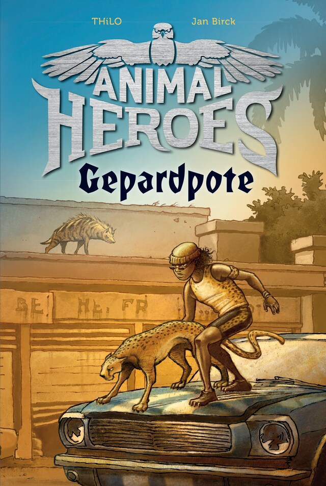 Couverture de livre pour Animal Heroes (4) Gepardpote