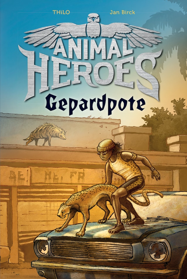 Kirjankansi teokselle Animal Heroes (4) Gepardpote