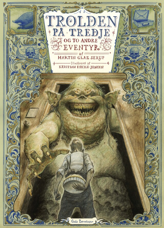 Book cover for Trolden på tredje og to andre eventyr