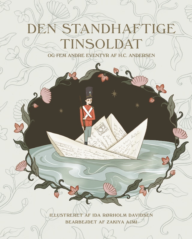 Book cover for Den standhaftige tinsoldat og fem andre eventyr af H. C. Andersen