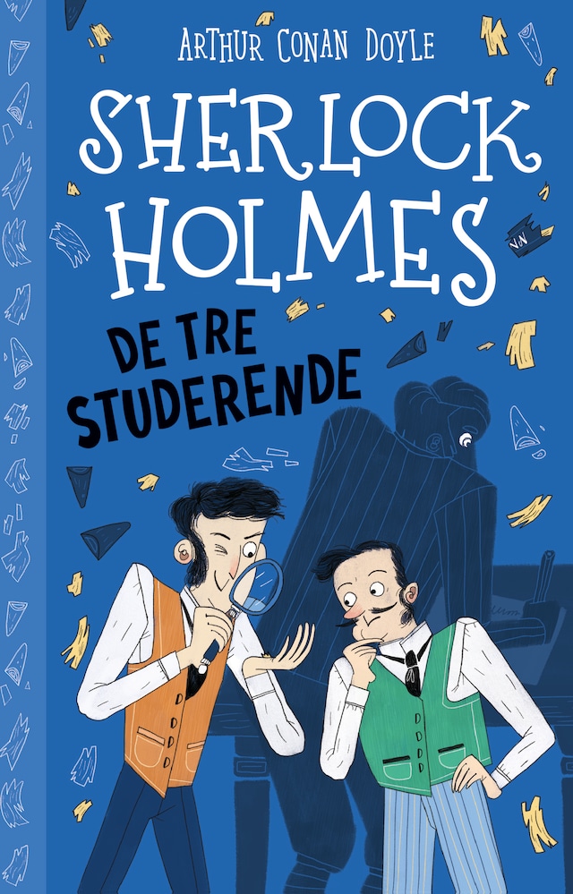 Couverture de livre pour Sherlock Holmes (10) De tre studerende