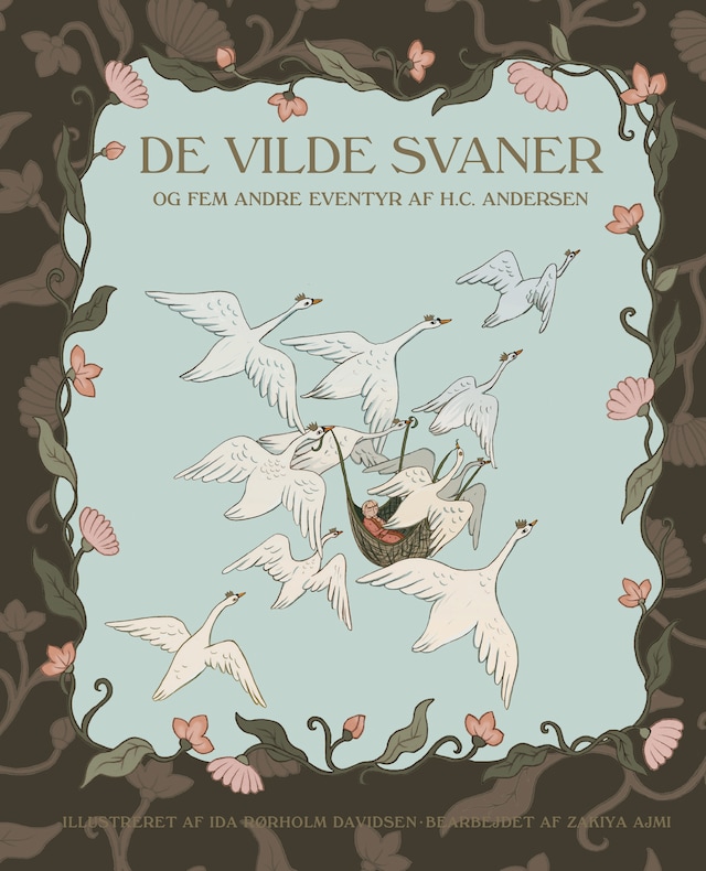 Buchcover für De vilde svaner og fem andre eventyr af H.C. Andersen