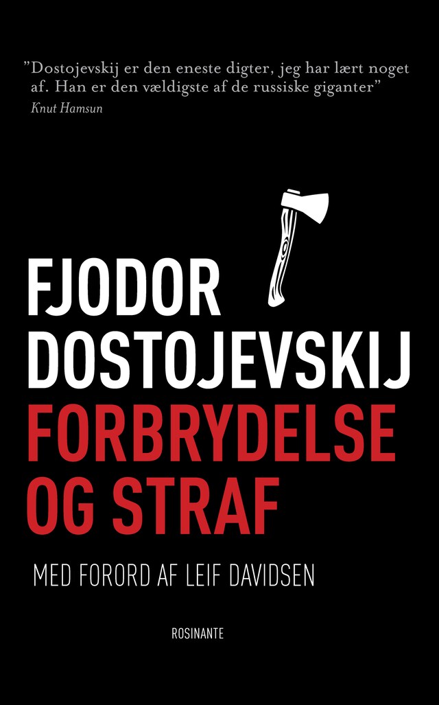 Book cover for Forbrydelse og straf