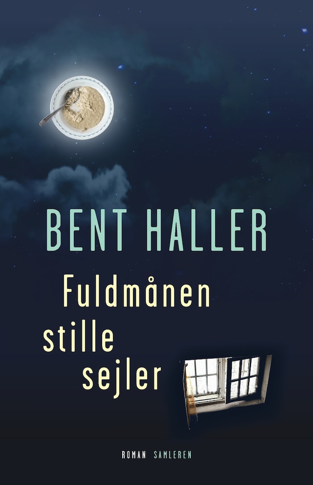 Book cover for Fuldmånen stille sejler