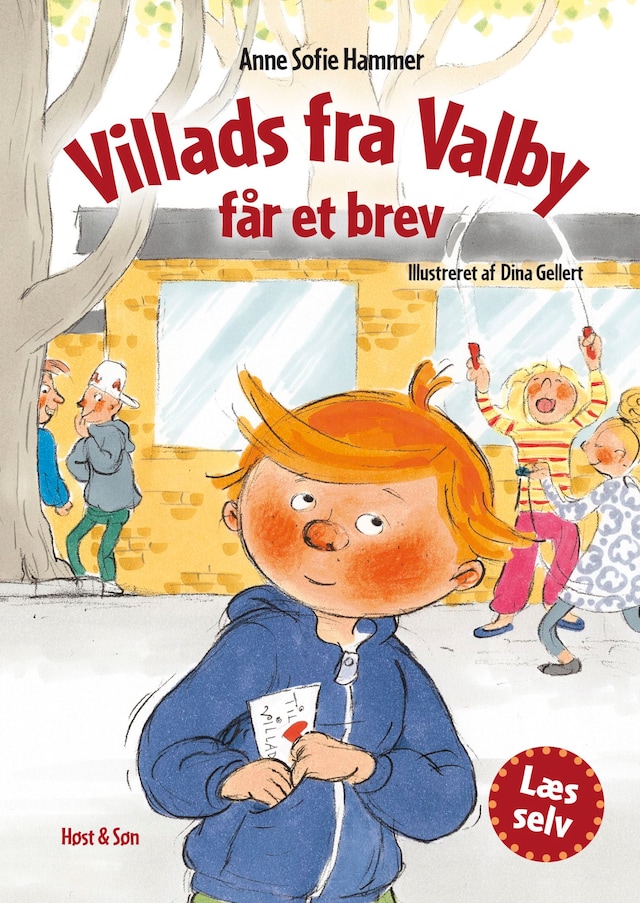 Book cover for Villads fra Valby får et brev LYT&LÆS