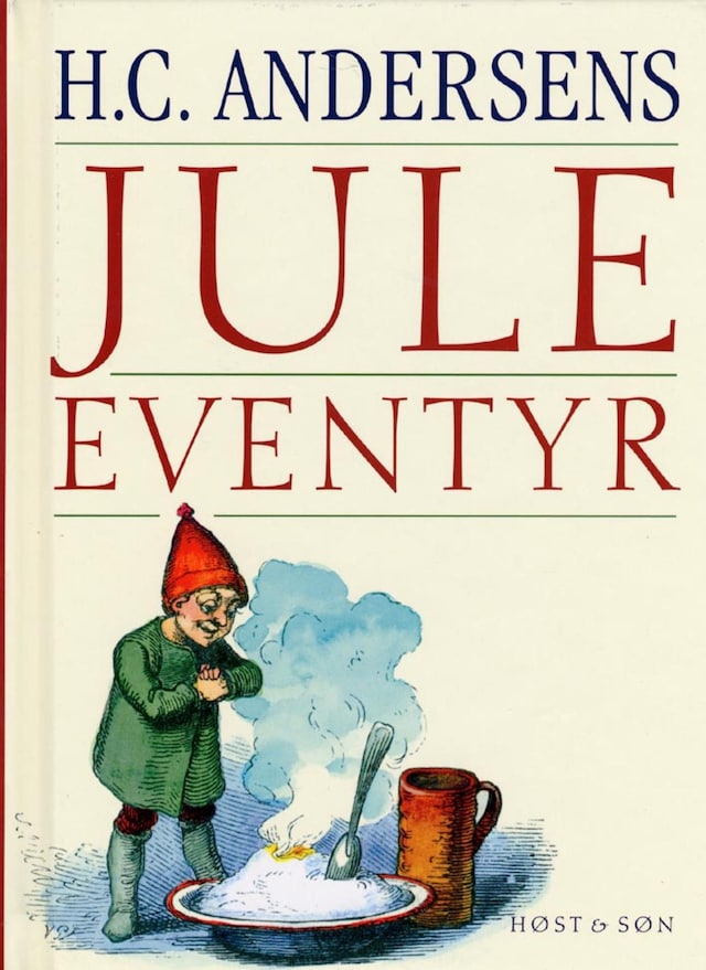 Book cover for HC Andersens juleeventyr