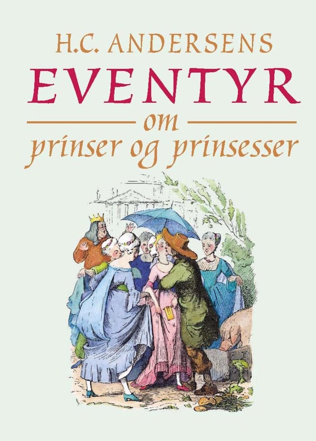 Book cover for Eventyr om prinser og prinsesser