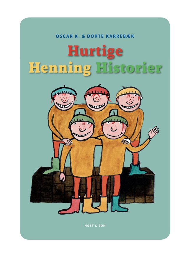 Boekomslag van Hurtige Henning historier