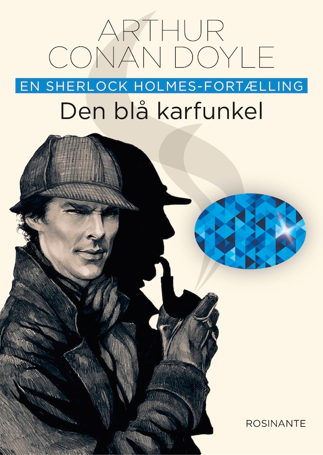 Book cover for Den blå karfunkel