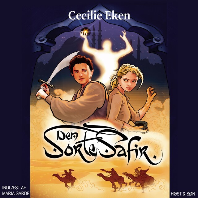 Book cover for Den Sorte Safir