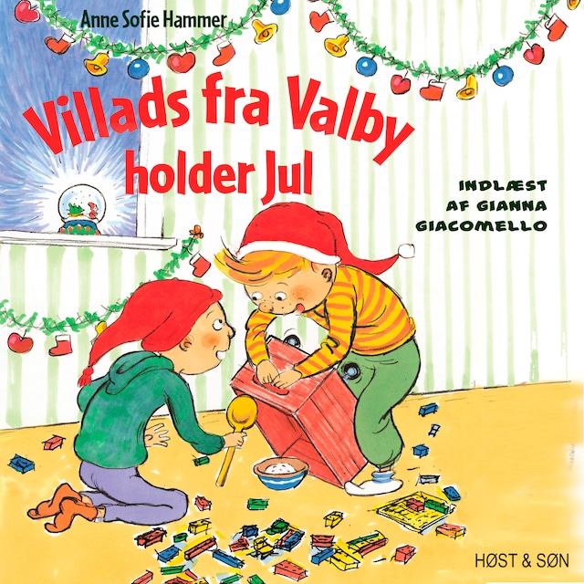 Copertina del libro per Villads fra Valby holder jul