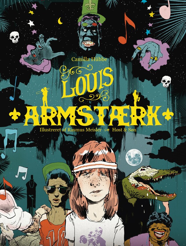 Copertina del libro per Louis Armstærk