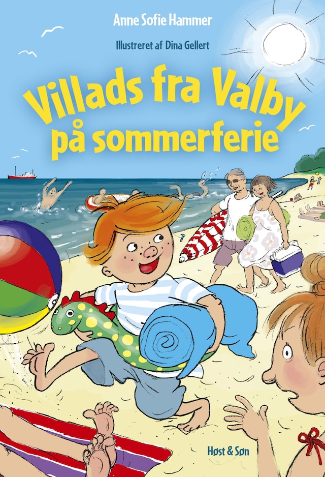 Book cover for Villads fra Valby på sommerferie LYT&LÆS