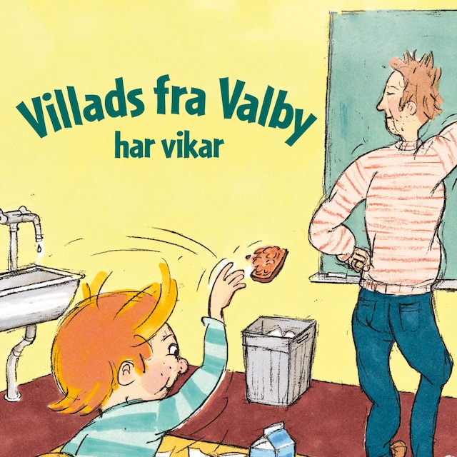 Boekomslag van Villads fra Valby har vikar