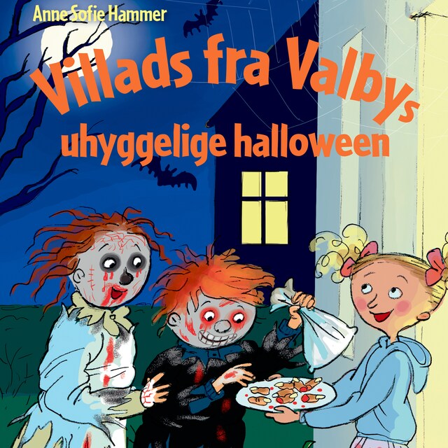 Boekomslag van Villads fra Valbys uhyggelige halloween