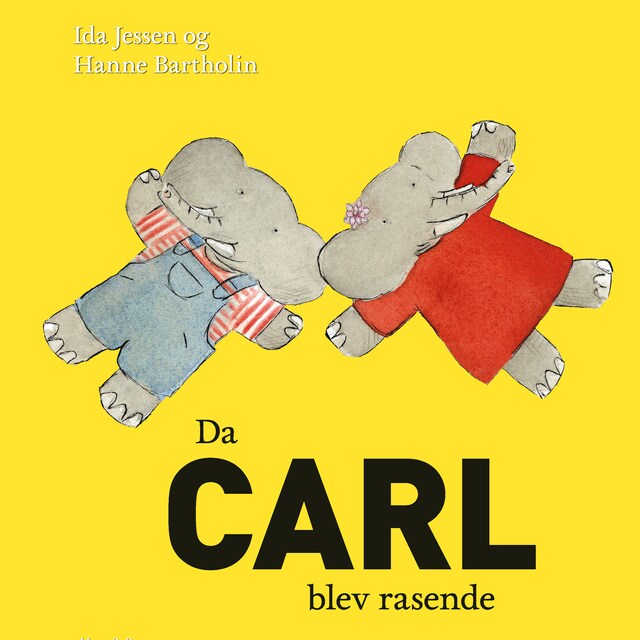 Boekomslag van Da Carl blev rasende