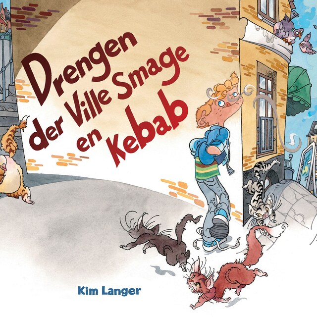 Book cover for Drengen der ville smage en kebab
